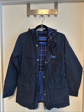 Penfield Women’s Navy Hooded Parka